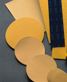 Picture of Mirka Abrasives 23-622-320 Mirka 23 Series Gold 6 in. Grip Disc