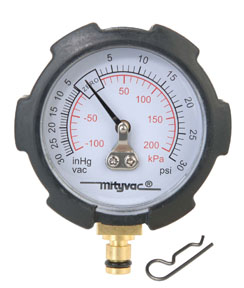 MVA6176 Compound Vacuum - Pressure Gauge, Psi - In-Hg