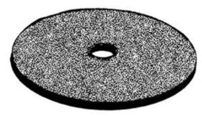 38594 Blue Stripper Grinding Discs - 7 in. , 24Grit, 25 - Pack