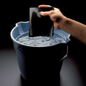 39389 Black Ice Waterproof Sanding Paper Sheets, Grit P220B 9 X 11 in. , Package Of 50
