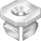 AUV-11691 Headlight Bezel Nut, 8 Screw Size