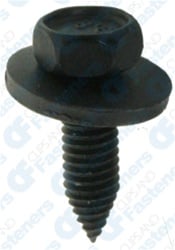 M6-1.0 x 20mm Hex Head Sems 17mm O.D. Phosphate, 25PK