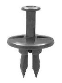 GM Push-Type Retainer 1in Head Diameter 3/4in Length, 15PK
