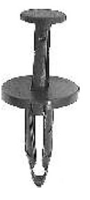 GM Push-Type Retainer 7/8in Length 11/16in Head Diameter, 25PK