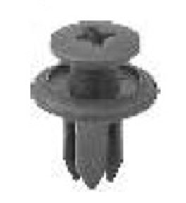 Push-Type Retainer 14mm Head Diameter 11mm Length, 25PK
