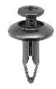 GM Push Type Retainer 11/16in Head Diameter 7/8in Length, 25PK