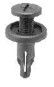Push-Type Retainer18mm Head Diameter 21mm Length, 10PK