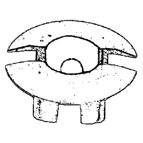 GM Front Air Deflector Grommet 13mm Stem Length, 25PK
