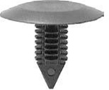 Trim Panel Retainer for Ford & Chrysler - Black - 0.73 In. - Durable Nylon
