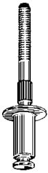 AUV-AP12653 Pak, Peel Type Rivets, 0.09 In. , 0.12 In.