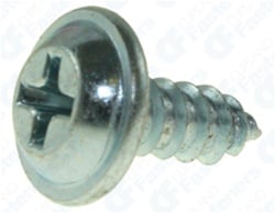 AUV-AP13027 Pak, Phillips Washer Head Tapping Screw, 10 X 0.5 In.