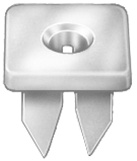 AUV-AP13932 Pak, Nylon Nuts, 10 Screw Size