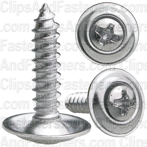AUV-AP2751 Pak Phillips Oval Head Sems Tapping Screw, 8 X 0.75 In.