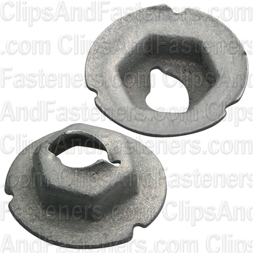 AUV-AP2896 Pak Thread Cutting Nuts, 0.18 In. Stud