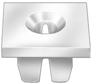 Picture of Auveco AUV-AP8435 Pak Nylon Nuts&#44; Gm&#44; 14 Screw Size