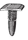 AUV-AP8853 Pak Weatherstrip Retainer, Ford