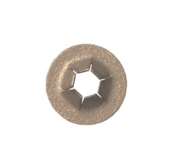 Push-On Retainers - Black - 0.12 In. Stud - Case of 1 - Durable Plated Design