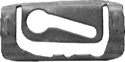 Reveal Moulding Clip - Black - 1966-On - Case of 1 - Skylight & Windshield