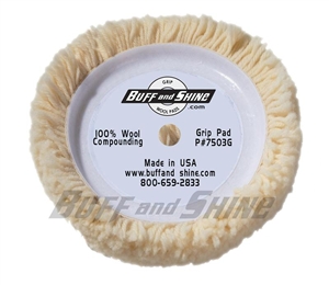 BFS-7503GY 7.5 In. Dia. X 1.5 In. Grip Buffing Pad