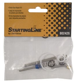 Picture of DeVilbiss DEV-802426 Startingline Touch Up And Detail Gun Repair Kit