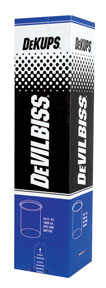 Picture of DeVilbiss DEV-DPC600 Dekups 34 Fl. Oz.&#44; 1000 Ml Disposable Cups And Lids&#44; 32 Count