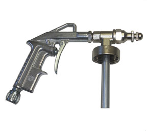 European Schutz Spray Gun - Black - Single Unit - Lightweight Design
