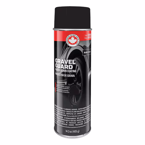 Gravel Guard 1- Black Rocker Panel Coating - 24 Oz.-  Aerosol