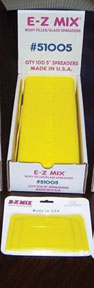 Plastic Filler- Glaze Spreaders - 5 In. - Pack of 50 or 100