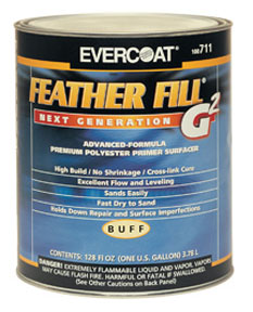 Picture of Fibre Glass-Evercoat FIB-715 Featherfill G2&#44; Black&#44; 1-Gallon