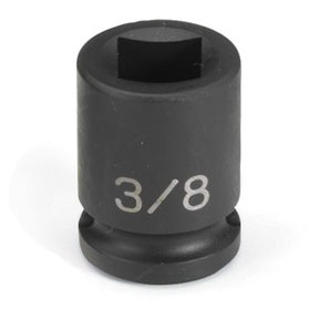 Grey Pneumatic 3/8" Drive x 1/4" Sq. Female Pipe Plug Socket (1008FP)
