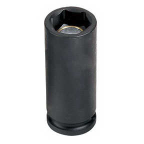 Grey Pneumatic 3/8" Drive x 11mm Magnetic Deep Socket (1011MDG)