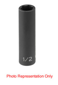 Grey Pneumatic 3/8" Drive x 3/8" Deep Socket (1012D)