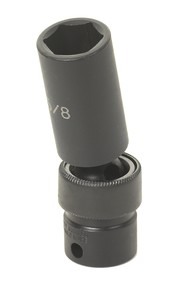 Grey Pneumatic 3/8" Drive x 7/16" Deep Universal Socket (1014UD)