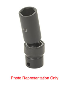 1018UM 0.38 in. Drive X 18 mm Standard Universal - Grey