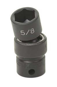 Grey Pneumatic 3/8" Drive x 1" Standard Universal Socket (1032U)