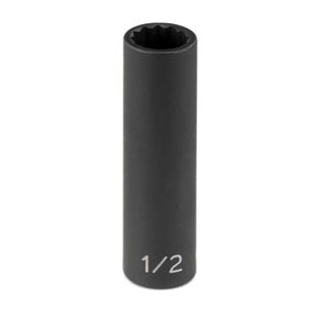 Grey Pneumatic 3/8" Drive x 3/8" Deep - 12 Point Socket (1102D)