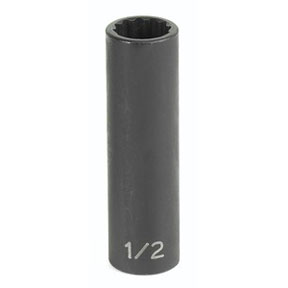 3/8" Drive, 11 mm Size, 12-Point Deep, Metric Socket