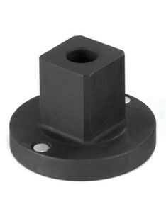 Grey Pneumatic 3/8" F x 1/2" M Reducing Sleeve Adapter Socket (1138RA)