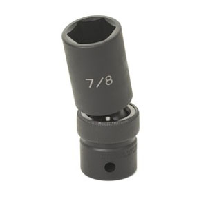 1/2" Drive, 14mm Size, Metric Socket, 6 Points, 14mm,1/2"D,Impact,6pt.,D