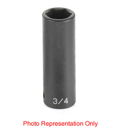 1/2" Drive, 1-7/16 Size, SAE Socket, 6 Points