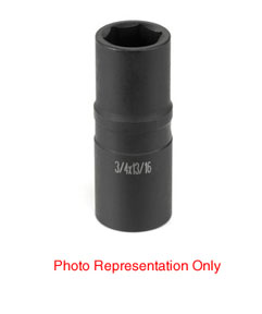 Grey Pneumatic 1/2" Drive x 7/8" & 15/16" ThinWall Flip Socket (2349D)