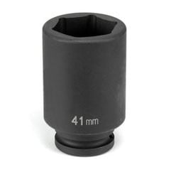 3/4" Drive, 33mm Size, Metric Socket, 6 Points, 33mm,3/4"D,Impact,6pt.,D
