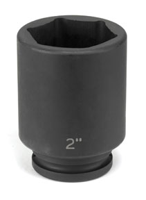 3/4" Drive, 2" SAE Socket, 6 Points, 3/4"Dx2",D