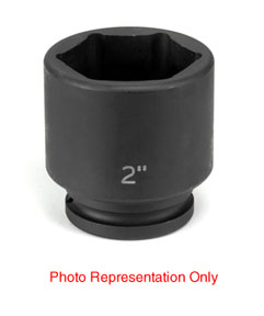 3/4" Drive, 2-3/16" Size, SAE Socket, 6 Points, 2-3/16",3/4"D,6pt.