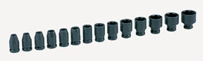 Grey Pneumatic 1/4" Surface Drive 14-Piece Standard Metric Set (9714M)