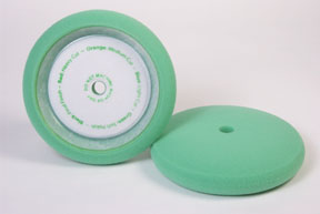HB-4 Soft Polish Deluxe Euro Foam Pad- Green - 9 in.