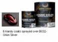 UK03Q Kosmic Kolor Urethane Enamel Kandys Wild Cherry Quart