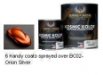 UK08Q Kosmic Kolor Urethane Enamel Kandys Tangerine Quart