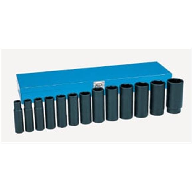 Grey Pneumatic 1312D 0.5 in. Drive 13 Piece Deep Set