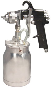 Siphon Feed Spray Gun With 1-Quart Aluminum Cup And 1.8 mm Nozzle